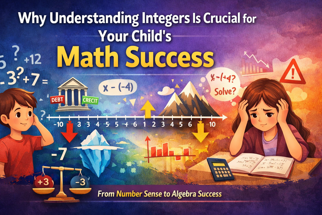 Why Studying Integers Is Foundational for Your Child’s Mathematical Confidence
