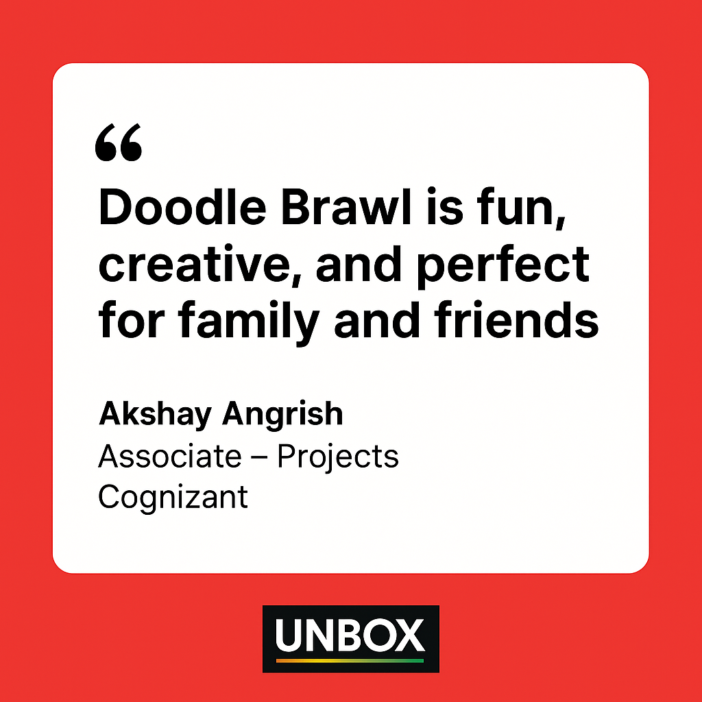Doodle Brawl: The Fun and Creative Card Game Loved by Professionals and Families Alike - Unbox By Launchspace