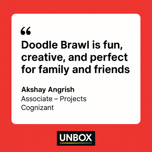 Doodle Brawl: The Fun and Creative Card Game Loved by Professionals and Families Alike - Unbox By Launchspace