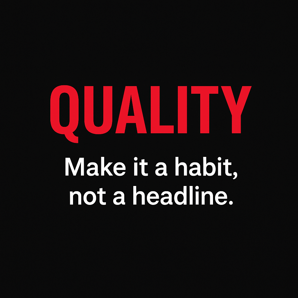 Quality - 21st Century's Indian identity