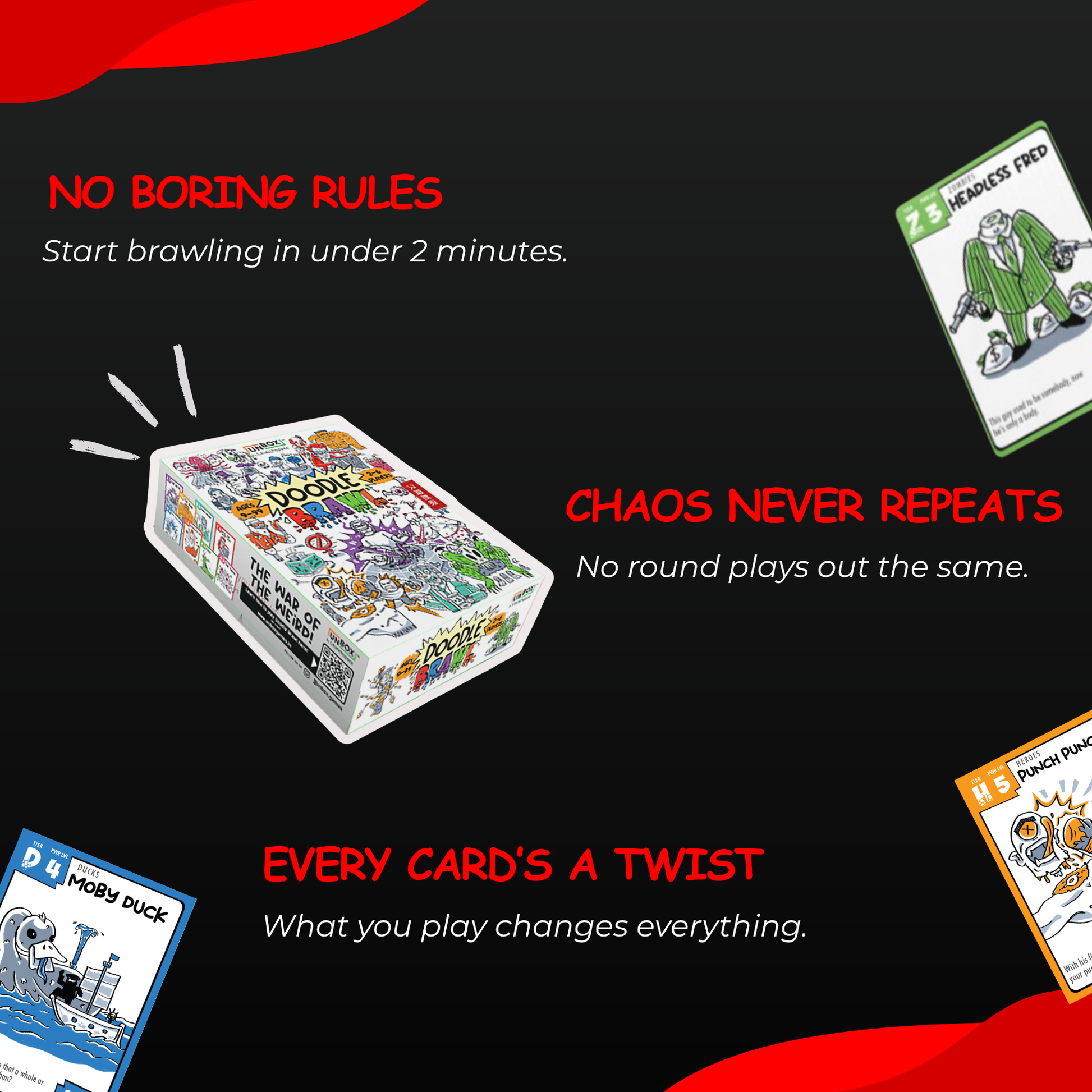 Doodle Brawl - Unleash Your Child’s Creative Strategist - Unbox By Launchspace