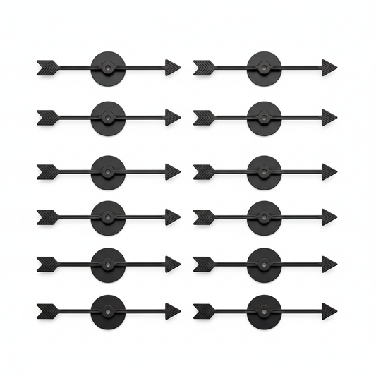 UNBOX SPINNER ARROW BLACK BULK PACK 100