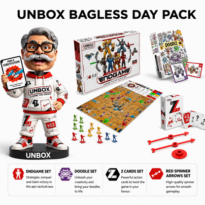 UNBOX Bagless Day Pack | Design Thinking, Strategy & Creative Learning Kit for Schools | NEP 2020 Aligned