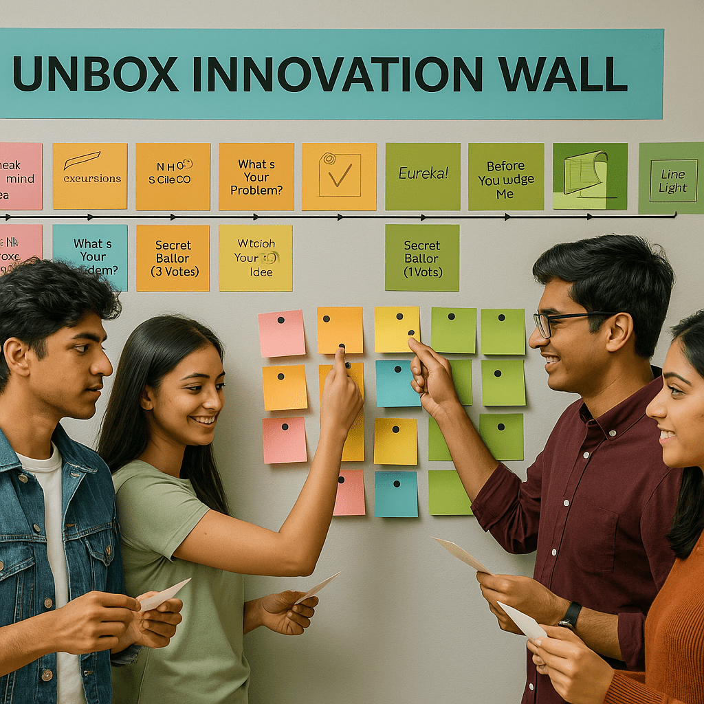 UNBOX Design Thinking Ideation Series: Fountain of Thoughts | Creative Thinking Kit - Unbox By Launchspace