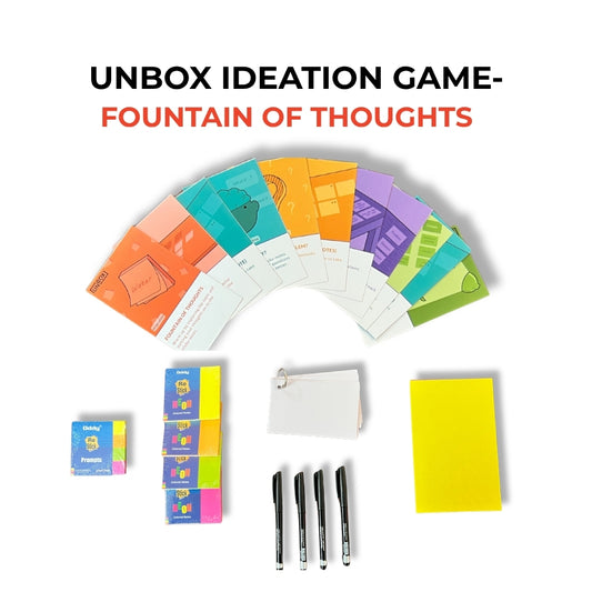 UNBOX Ideation Series: Fountain of Thoughts | Creative Thinking Kit - Unbox By Launchspace