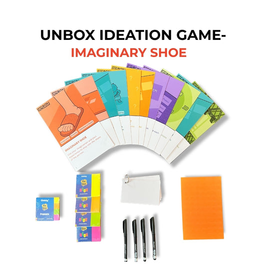 UNBOX Ideation Series: Imaginary Shoe | Empathy & Creativity Kit - Unbox By Launchspace